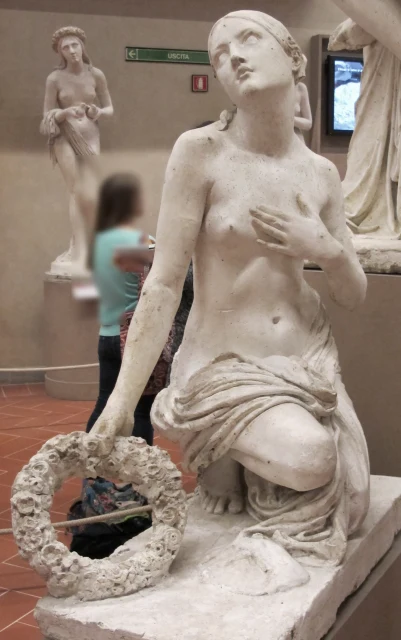 Gratitude, Figure for the Demidoff Monument (plaster model)