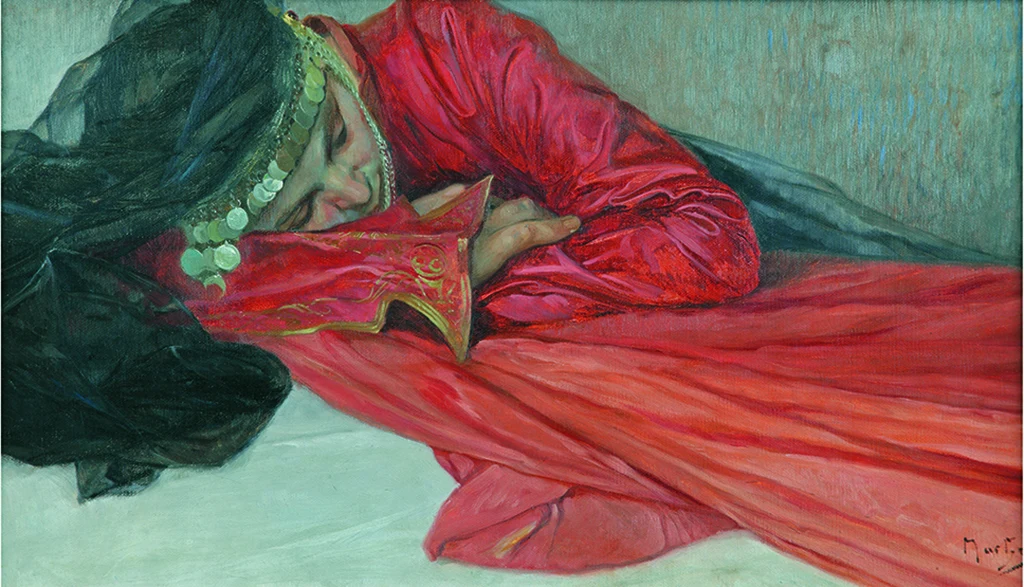 Fanciulla in costume orientale