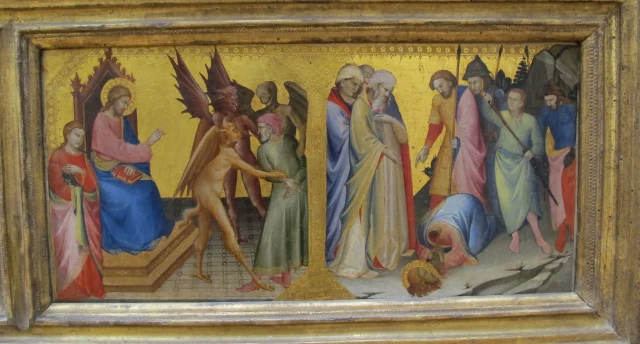 Saint James the Greater Meeting Hermogenes, and the Martyrdom of Saint James