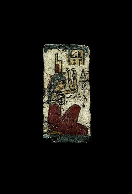 Cartonnage Plaque with Isis Mourning