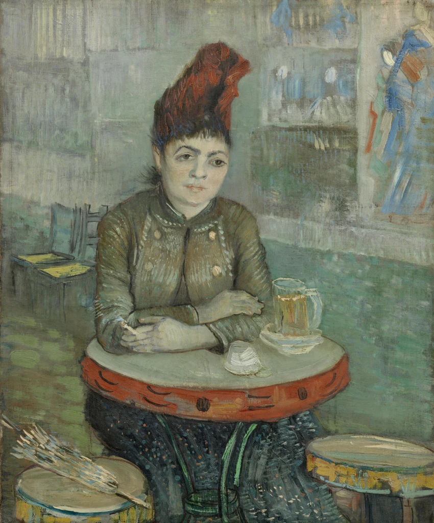 Agostina Segatori Sitting in the Café du Tambourin