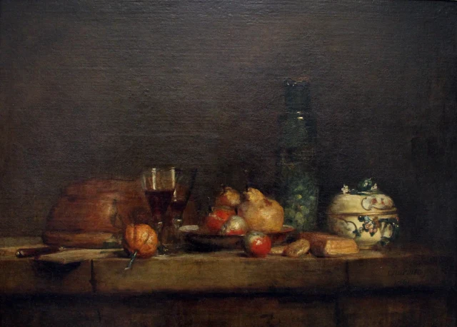 Still Life with a Jar of Olives