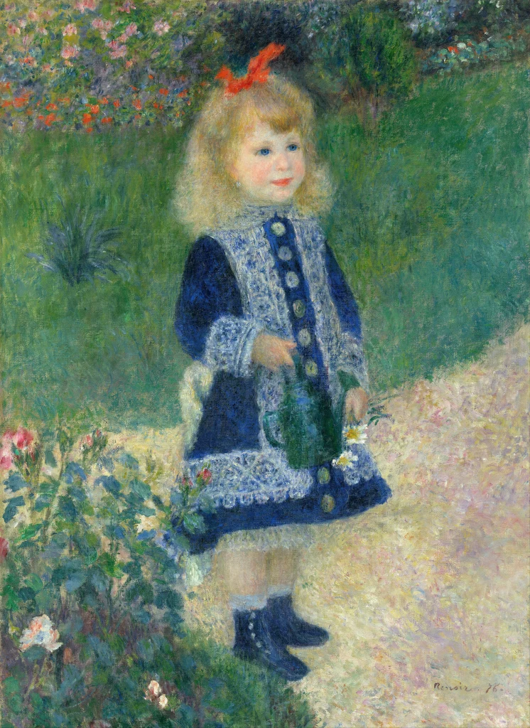A Girl with a Watering Can