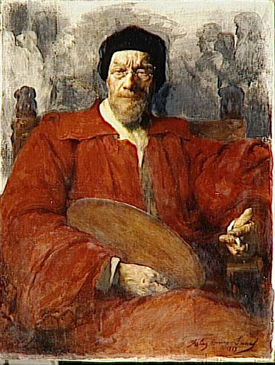 Retrato de Jean-Paul Laurens