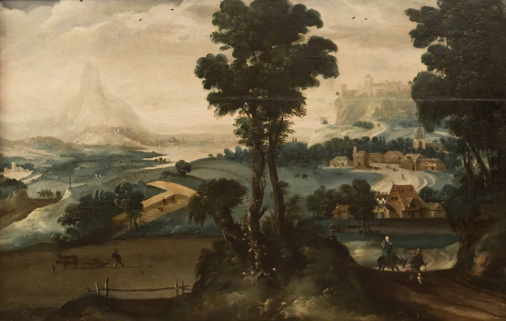Paisaje con la huida a Egipto