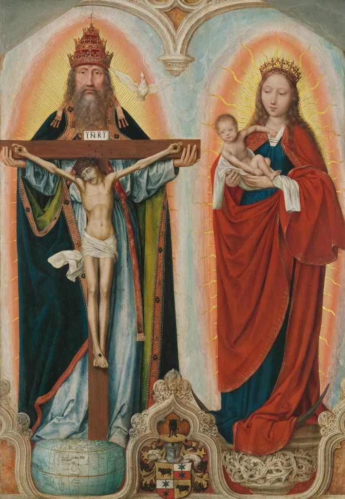 Retable Rem : la Sainte Trinité (Trône de grâce)