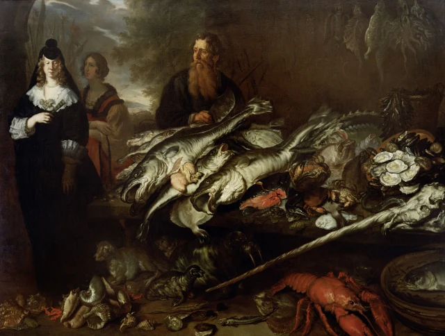 Gran mercado de pescado