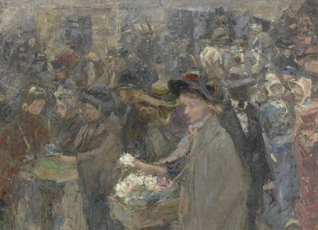 Flower Market in London