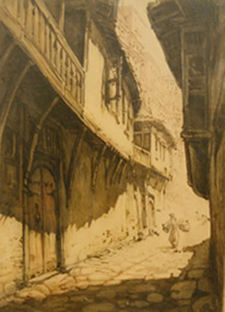Steep Street in Tarnovo