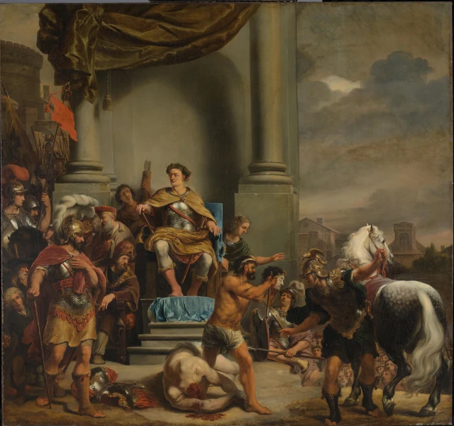Consul Titus Manlius Torquatus Beheading his Son