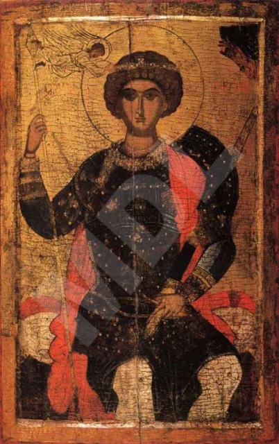 St. George Enthroned