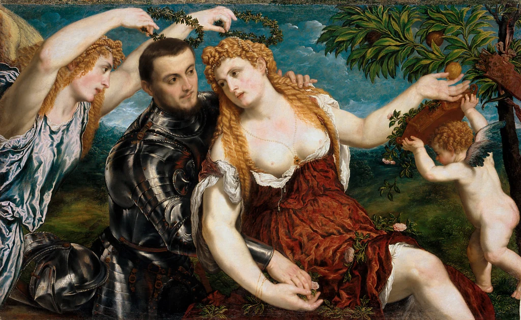 Allegoria (Marte, Venere, Vittoria e Cupido)
