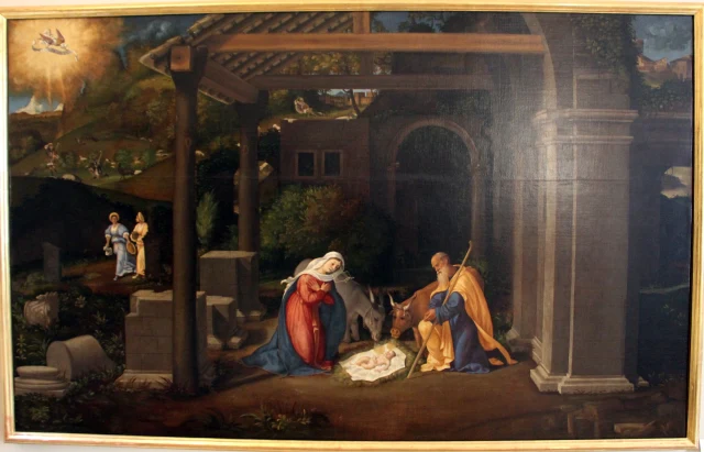 Nativity and Annunciation to the Shepherds