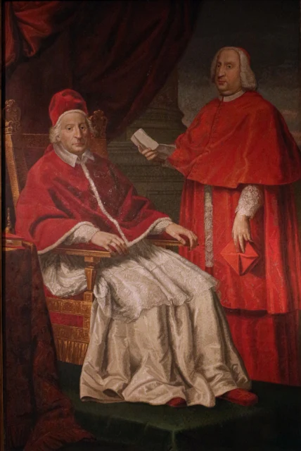 Portrait of Clement XII Corsini and Cardinal Neri Maria Corsini