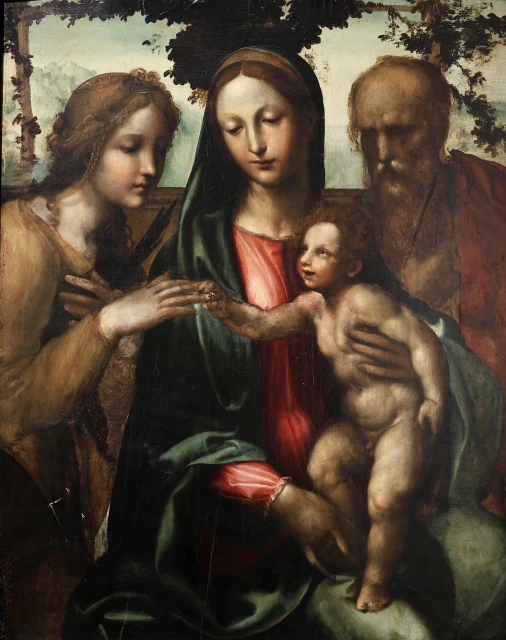 The Mystic Marriage of Saint Catherine