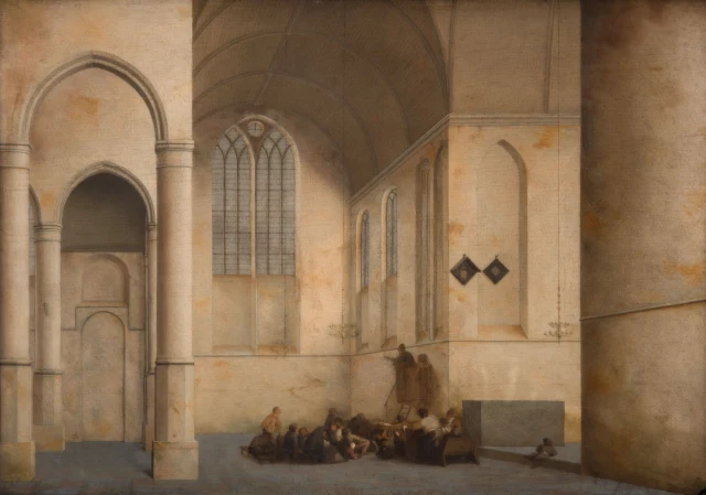 Interior of the Church of Saint Odulphus, Assendelft