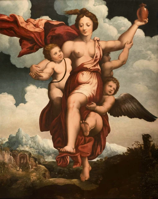 Psyche Carried to Olympus