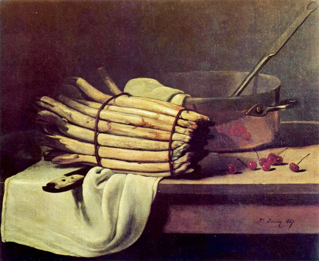 Nature morte aux asperges