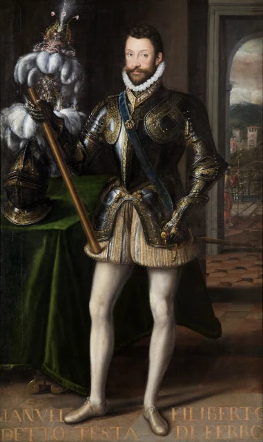 Portrait of Emmanuel Philibert, Duke of Savoy
