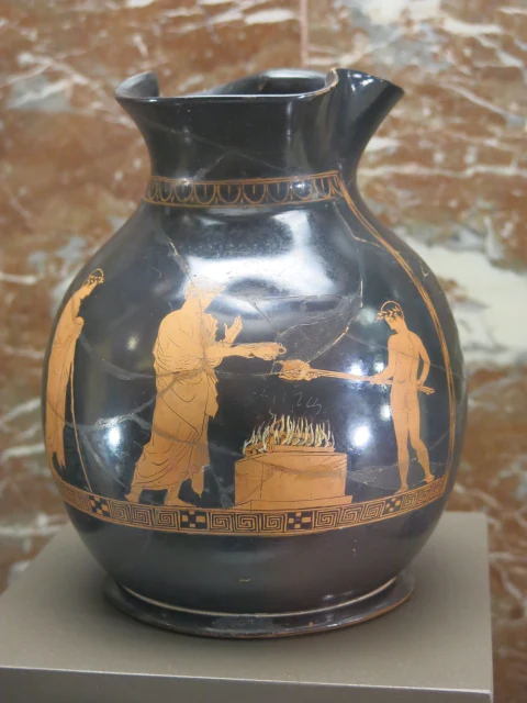 Oinochoe with a Sacrifice Scene