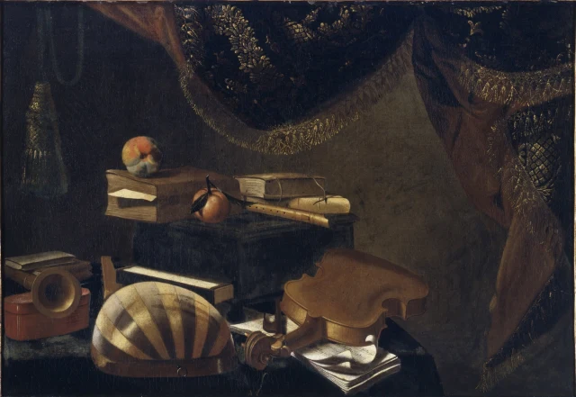 Still Life with Musical Instruments