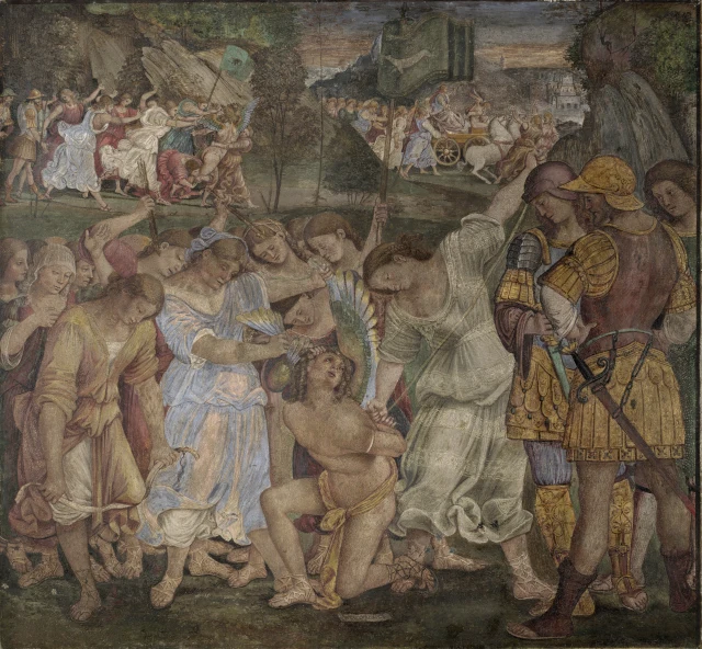The Triumph of Chastity: Love Disarmed and Bound