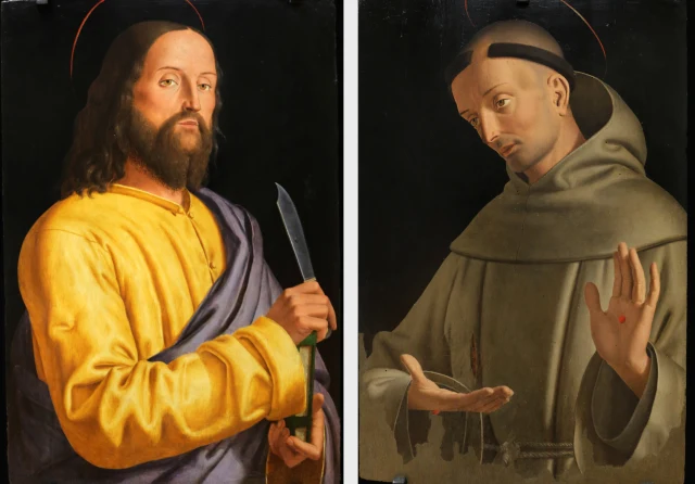 Saints Bartholomew and Francis of Assisi