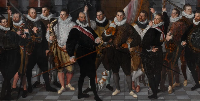 The Company of Captain Dirck Jacobsz Rosecrans and Lieutenant Pauw, Amsterdam, 1588