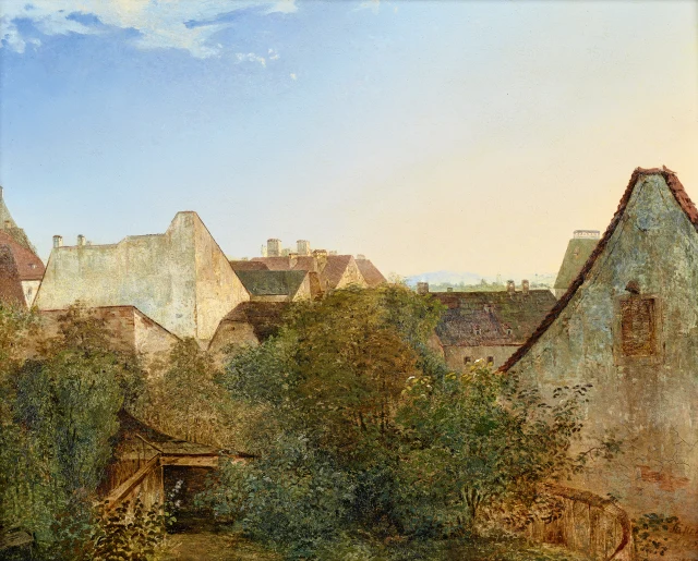 View over Houses in the Suburbs of Vienna (Beatrixgasse)