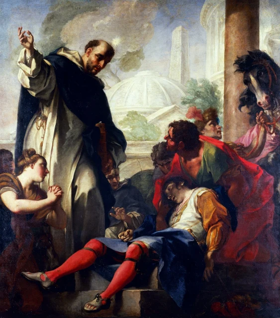 Saint Dominique ressuscitant Napoleone Orsini