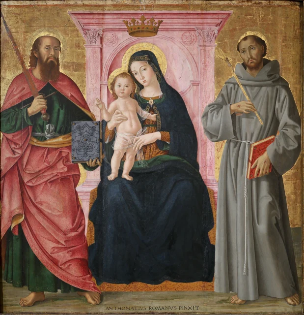 Madonna and Child with Saints Paul and Francis