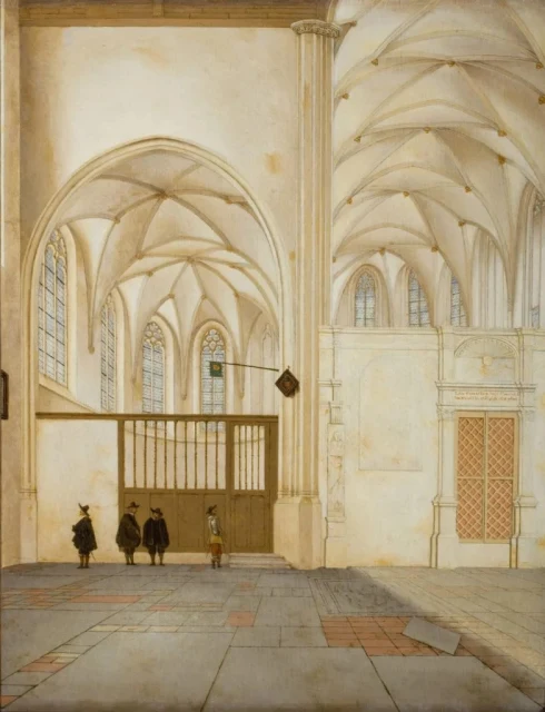 The North Transept and Choir Chapel of Sint Janskerk, Utrecht