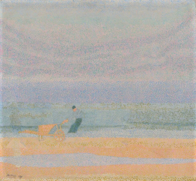 Shell Fisherman on the Beach