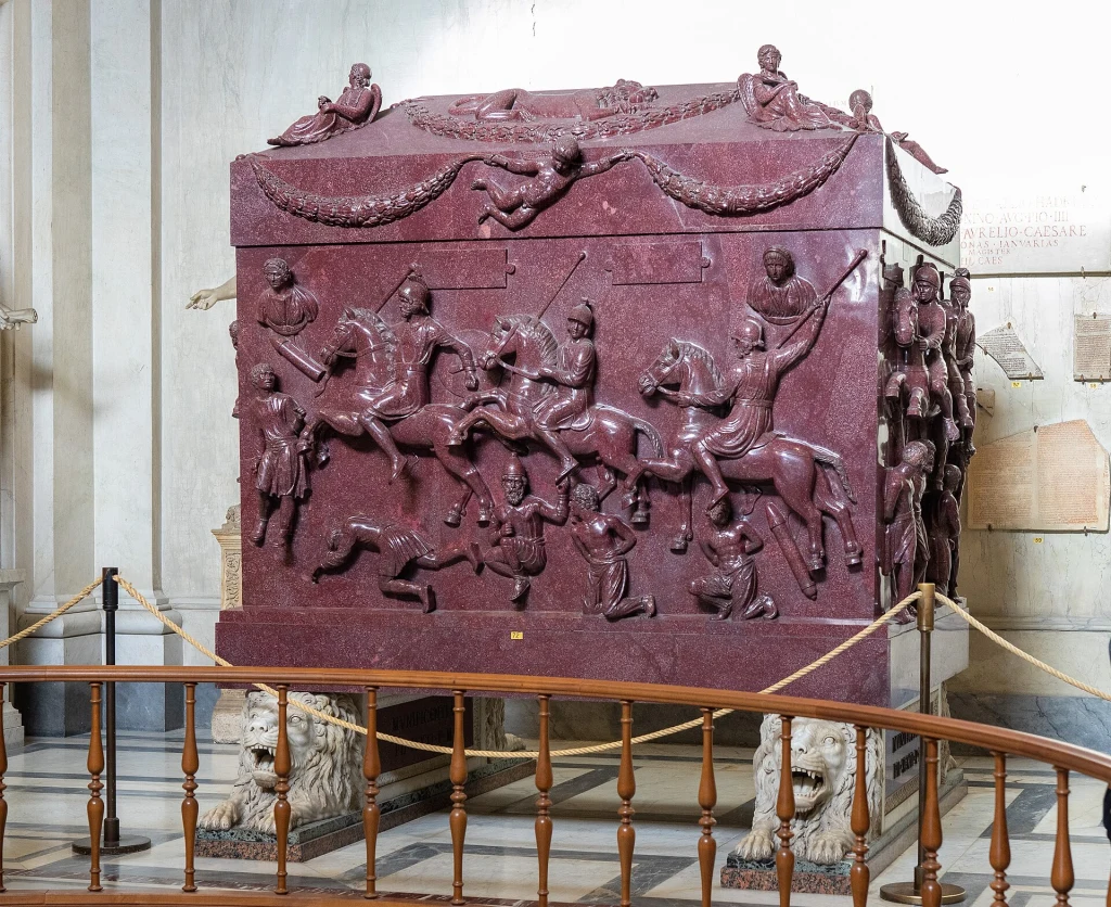 Sarcophage de sainte Hélène