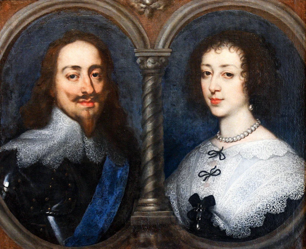 Portrait de Charles Ier et Henriette-Marie d'Angleterre