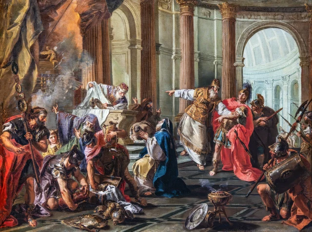 Crassus sacks the temple of Jerusalem