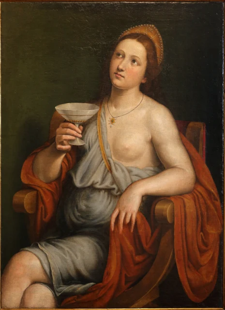 毒を飲むソフォニスバ