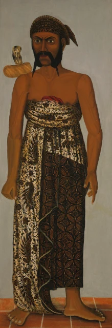 Portrait of a Javanese Bodyguard
