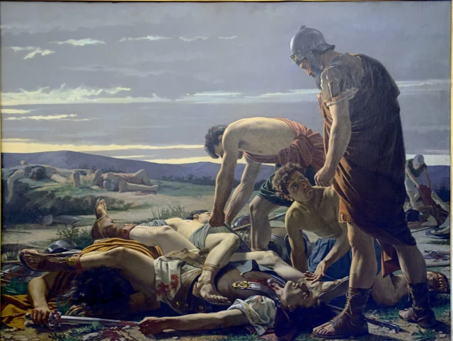 The Discovery of the Body of Catiline after the Battle of Pistoia
