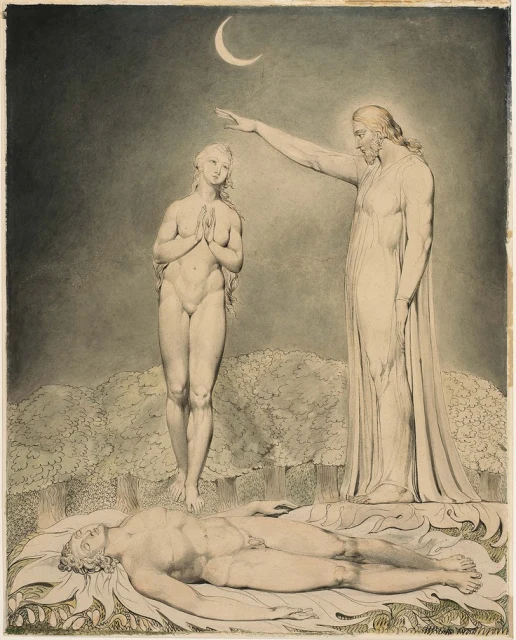 The Creation of Eve (Illustration to Milton's "Paradise Lost")