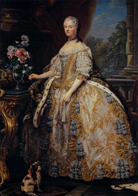 Portrait of Marie Leszczyńska, Queen of France